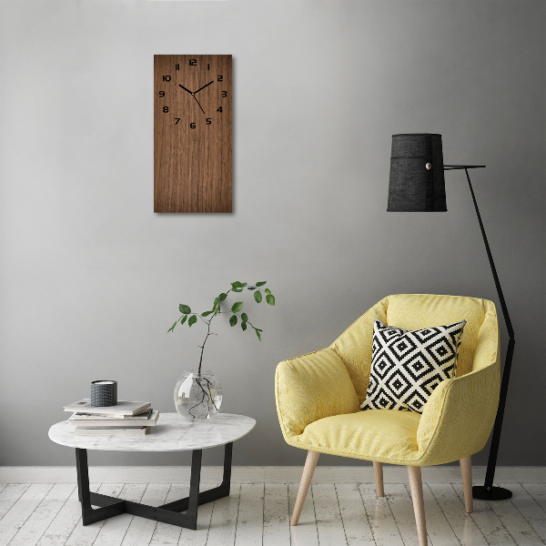 Wanduhr Holzhintergrund