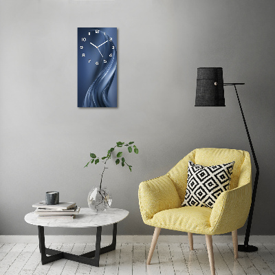 Vertikale Uhr Abstrakte Welle