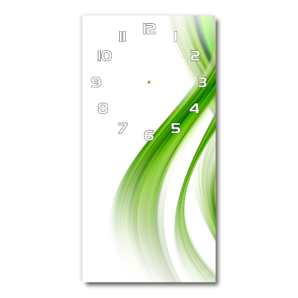 Vertikale Uhr Abstrakte Welle