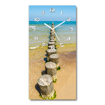 Vertikale Uhr Wellenbrecher