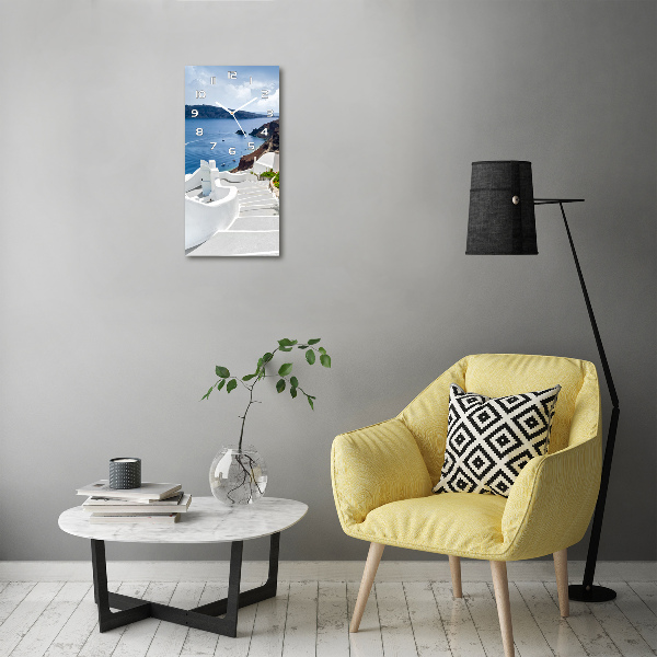 Vertikale Uhr Santorini, Griechenland