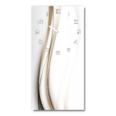 Vertikale Uhr Abstrakte Welle