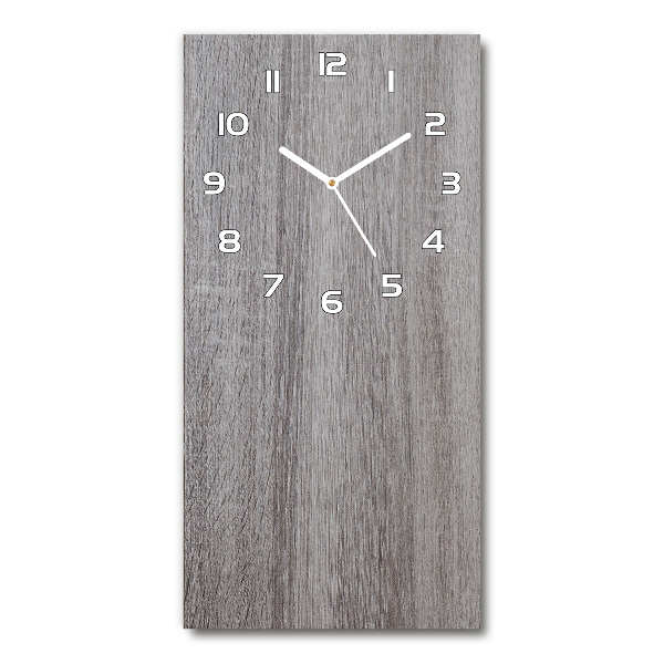 Wanduhr aus glas Holz