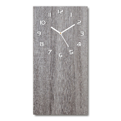 Wanduhr aus glas Holz