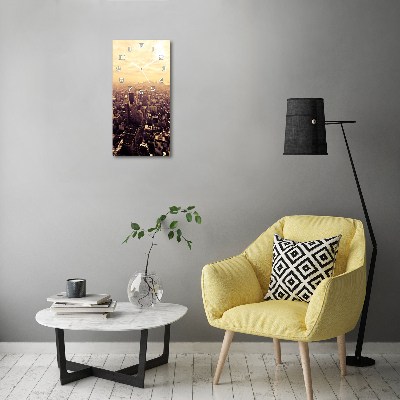 Wanduhr aus glas Manhattan, New York