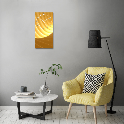 Vertikale Uhr Abstrakter Wirbel