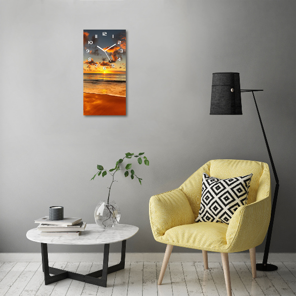 Vertikale Uhr Australischer Strand