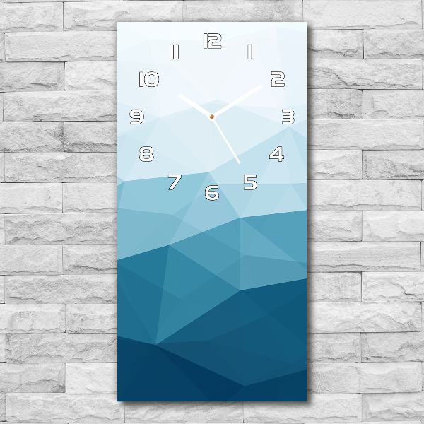 Vertikale Uhr Abstrakter Hintergrund