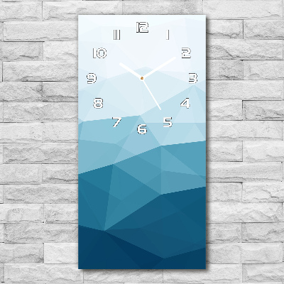 Vertikale Uhr Abstrakter Hintergrund