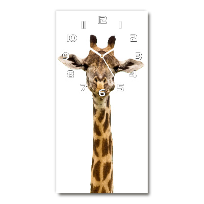 Vertikale Uhr Giraffe