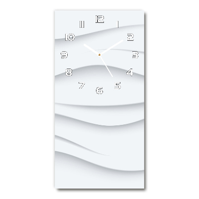 Vertikale Uhr Abstrakte Wellen