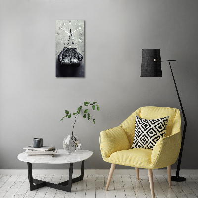 Vertikale Uhr Boxhandschuhe