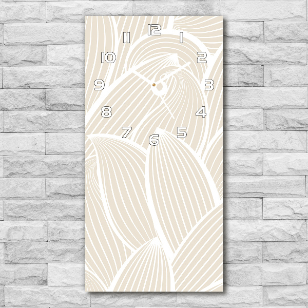 Vertikale Uhr Blütenblätter