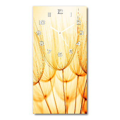 Vertikale Uhr Löwenzahnsamen