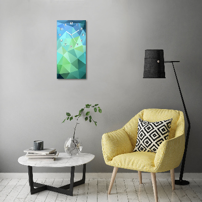 Wanduhr aus glas Abstrakter Hintergrund