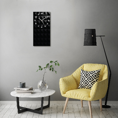 Vertikale Uhr Abstrakter Hintergrund