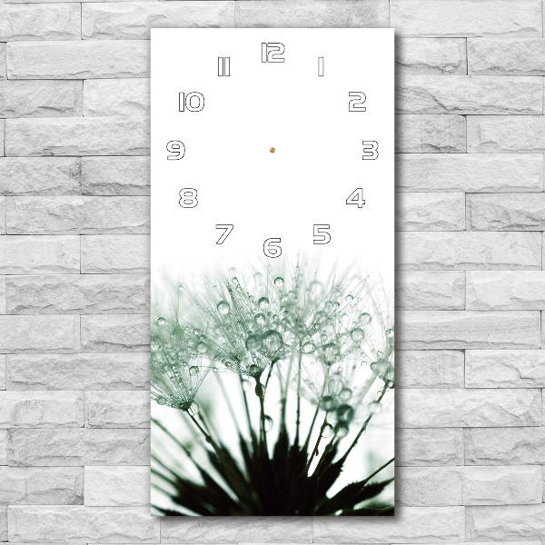 Vertikale Uhr Löwenzahnsamen