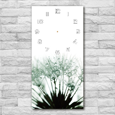 Vertikale Uhr Löwenzahnsamen
