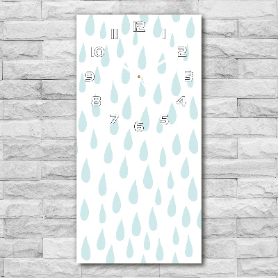 Vertikale Uhr Tröpfchen