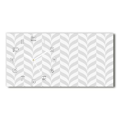 Horizontale Uhr Geometrischer Hintergrund