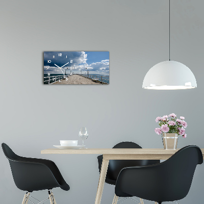 Moderne wanduhr Pier in Orłowo