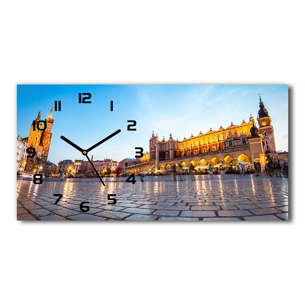 Moderne wanduhr Krakau, Polen