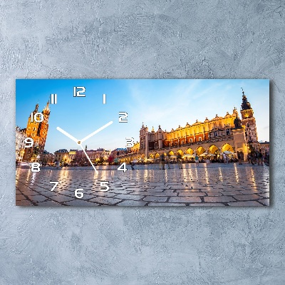 Moderne wanduhr Krakau, Polen