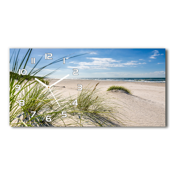 Horizontale Uhr Strand von Mrzeżyno