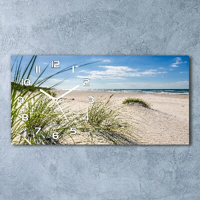 Horizontale Uhr Strand von Mrzeżyno