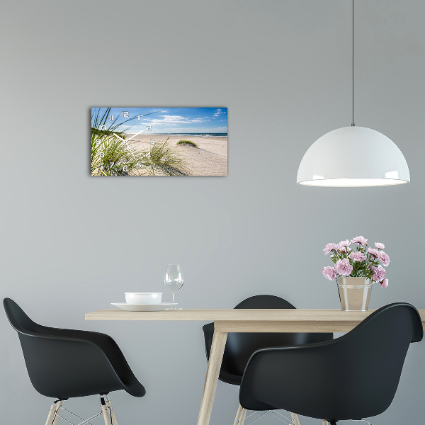 Horizontale Uhr Strand von Mrzeżyno