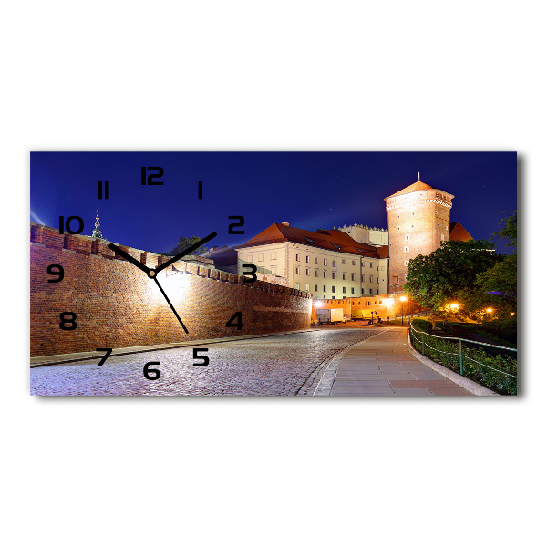 Horizontale Uhr Krakau, Polen