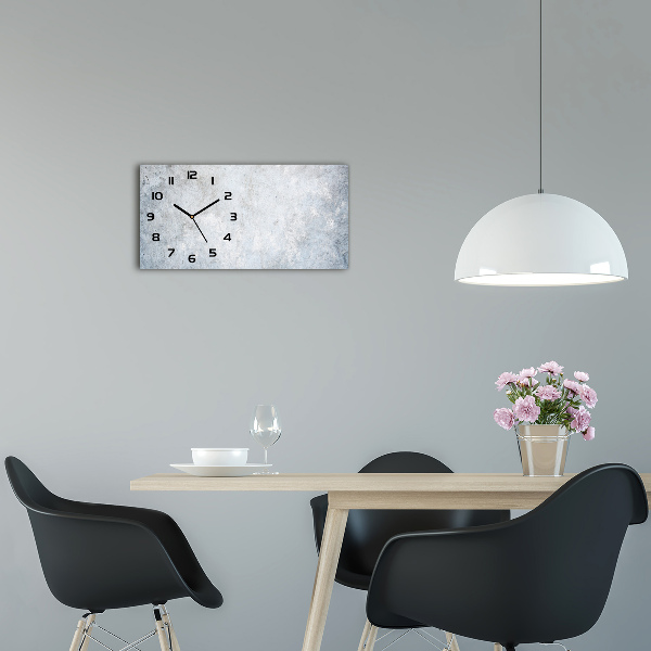 Moderne wanduhr Betonhintergrund