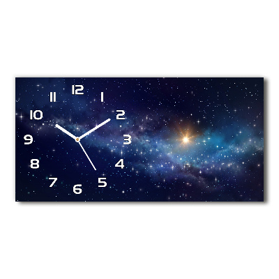 Moderne wanduhr Galaxis