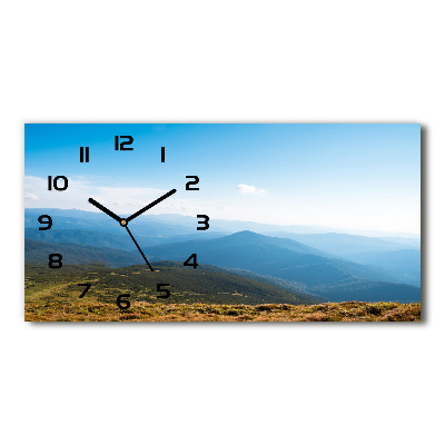 Moderne wanduhr Tatra-Nationalpark