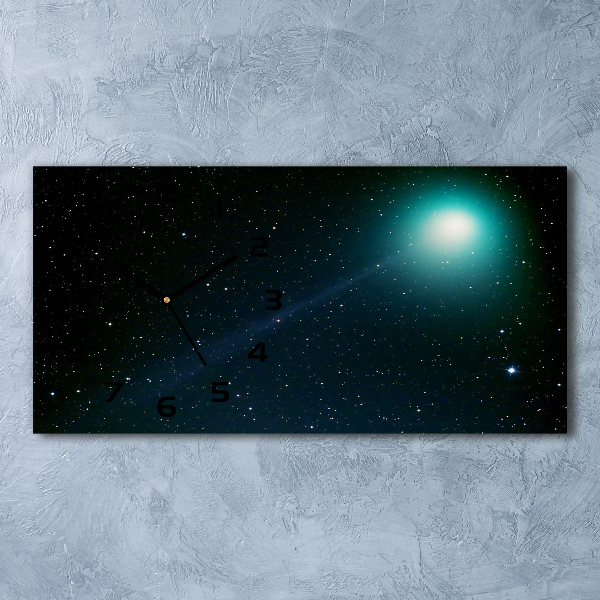 Horizontale Uhr Galaxis