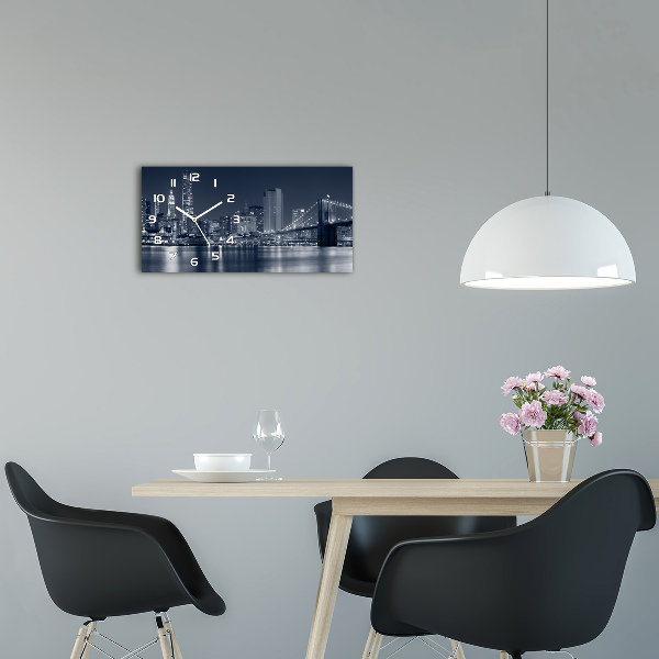 Moderne wanduhr Manhattan, New York