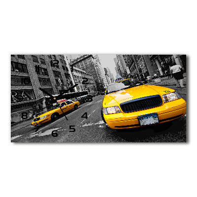 Glasuhr New Yorker Taxis