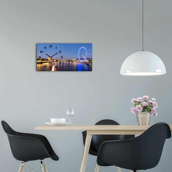 Horizontale Uhr London Eye London