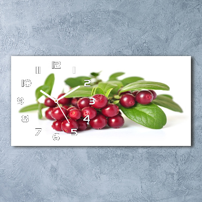 Horizontale Uhr Preiselbeere