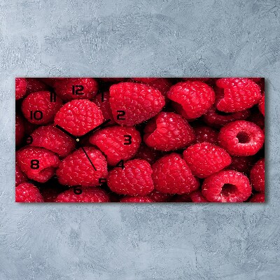 Glasuhr Himbeeren