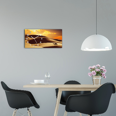 Horizontale Uhr Sahara-Kamel