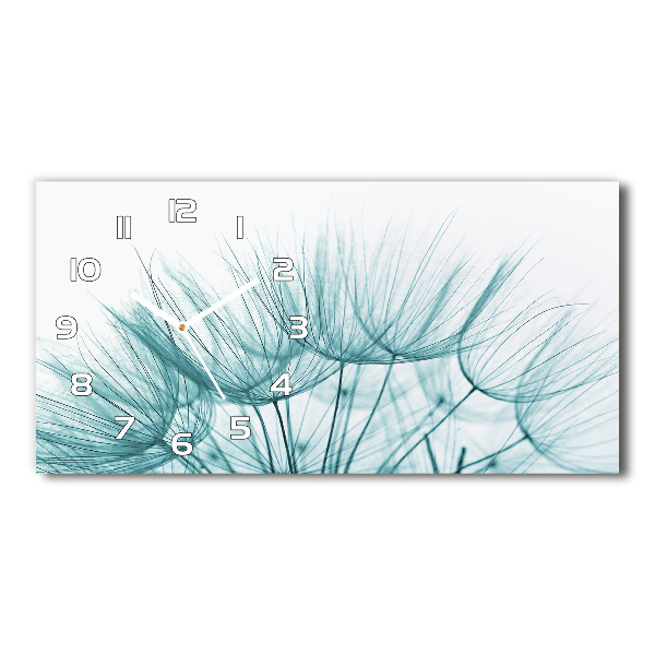 Horizontale Uhr Löwenzahnsamen