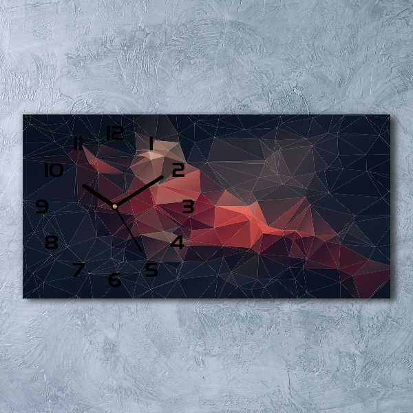 Glasuhr Abstrakter Hintergrund