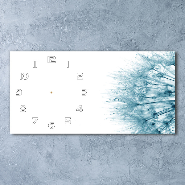 Horizontale Uhr Löwenzahn