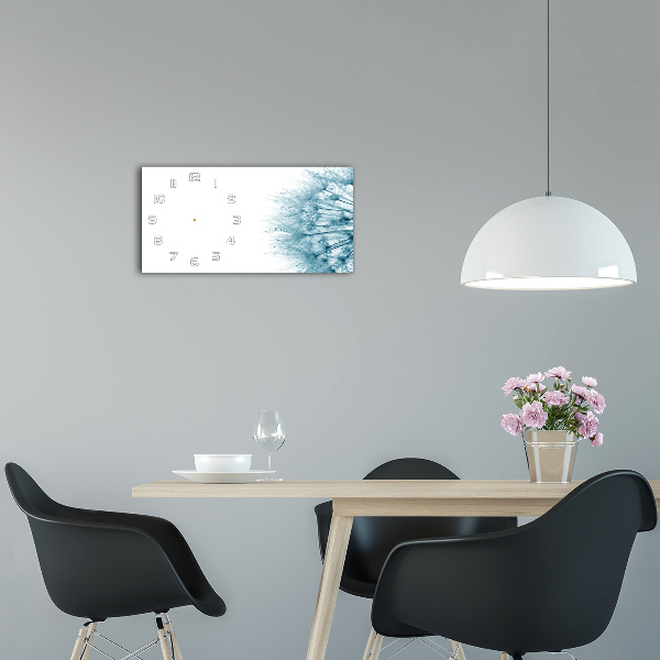 Horizontale Uhr Löwenzahn