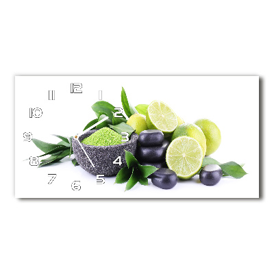 Moderne wanduhr Kalke und Steine