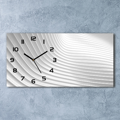 Horizontale Uhr Abstrakte Linien