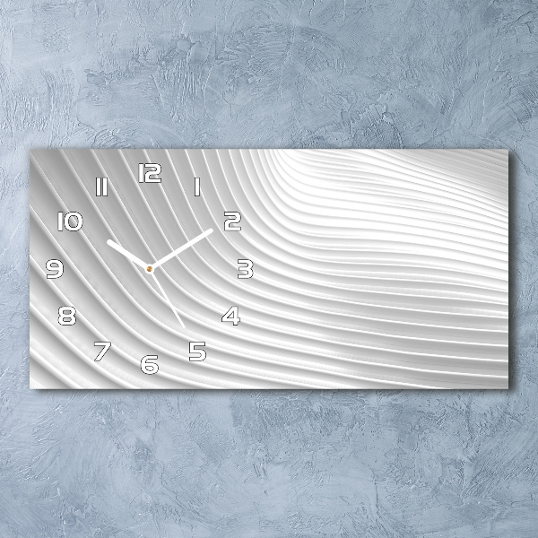 Horizontale Uhr Abstrakte Linien