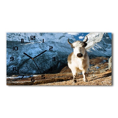 Moderne wanduhr Wie ein gewöhnlicher Berg