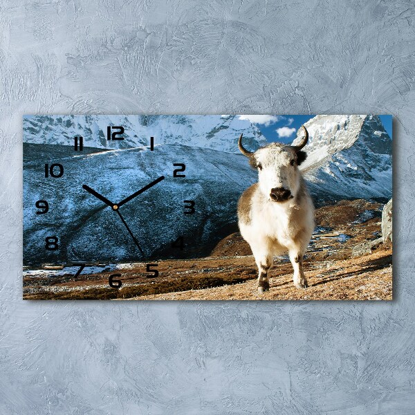 Moderne wanduhr Wie ein gewöhnlicher Berg